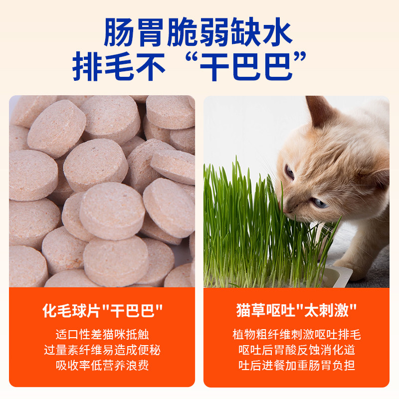 dumax杜玛仕化毛膏猫咪专用化毛球鱼油营养膏多种维生素营养补充