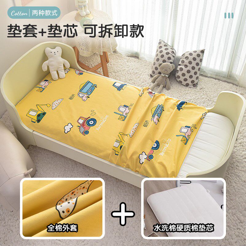 夏季新生婴儿床乳胶床垫无甲醛幼儿园拼接床床垫四季通用垫被褥子
