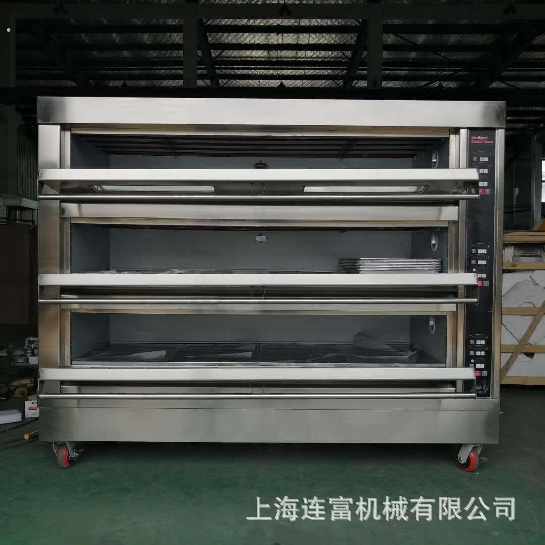 触屏式微电脑控制面板三层十二盘烤箱 电烘炉 分层式层炉烤箱烘焙