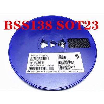 Bss138 bss138lt1gj1丝印贴片Sot23 n通道场效应管全盘