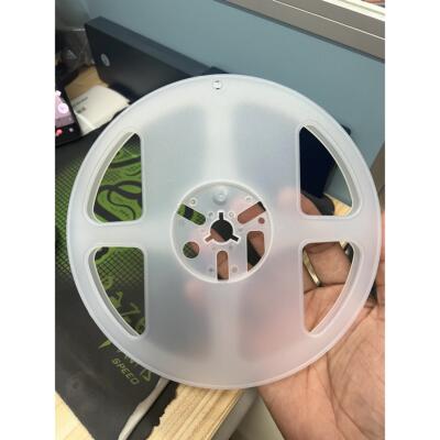 塑料 载带胶盘灯带灯条卷盘物料盘 7寸 黑色 白色 LED卷盘 26.3g