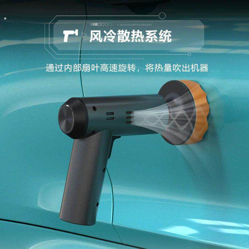 迷你大功率无线汽车抛光机打蜡机电动打磨封釉小型磨地板家用车载