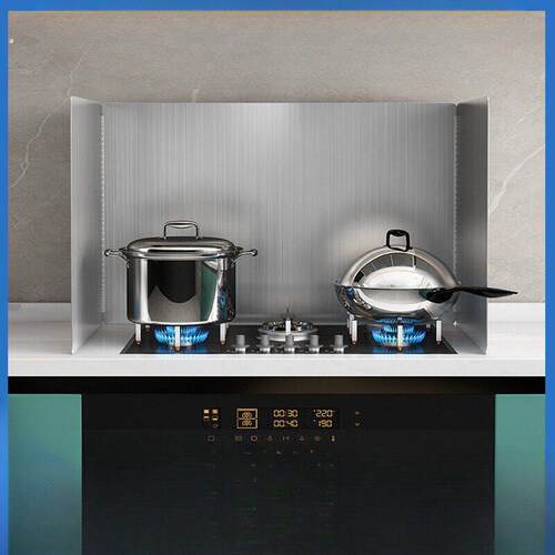 案板砧板挡板围折叠镀锌飞溅菜板围栏围挡防溅家用铁罩子