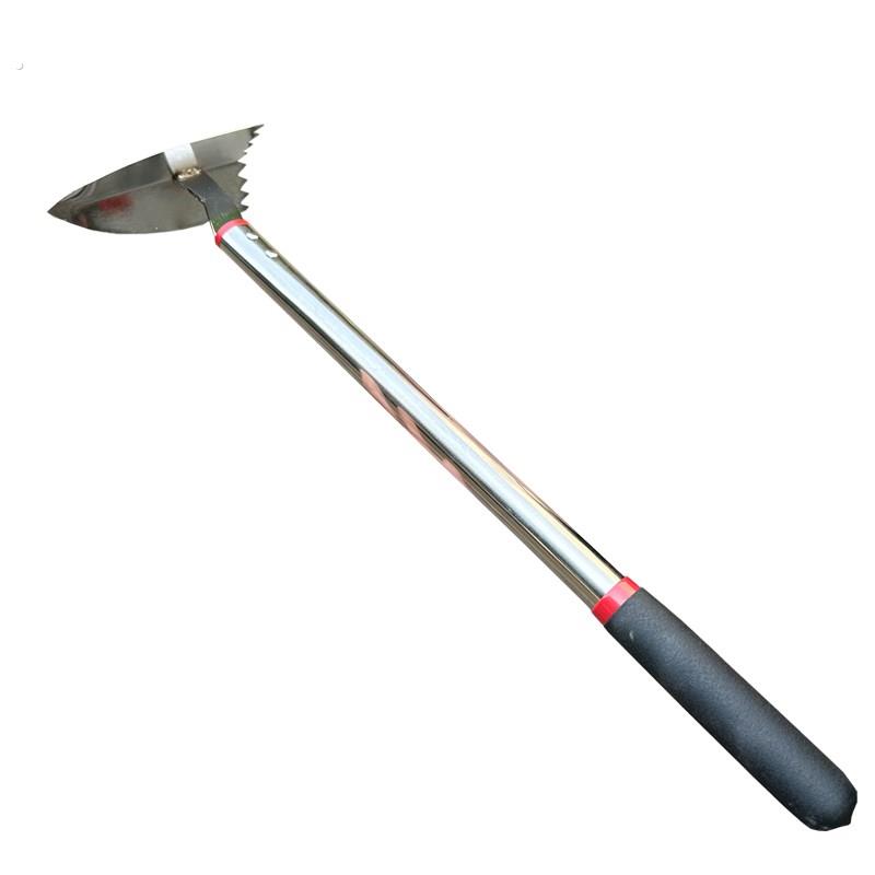 小锄头家用种菜除草神器园艺挖地松土两用不锈钢农具农用工具大全