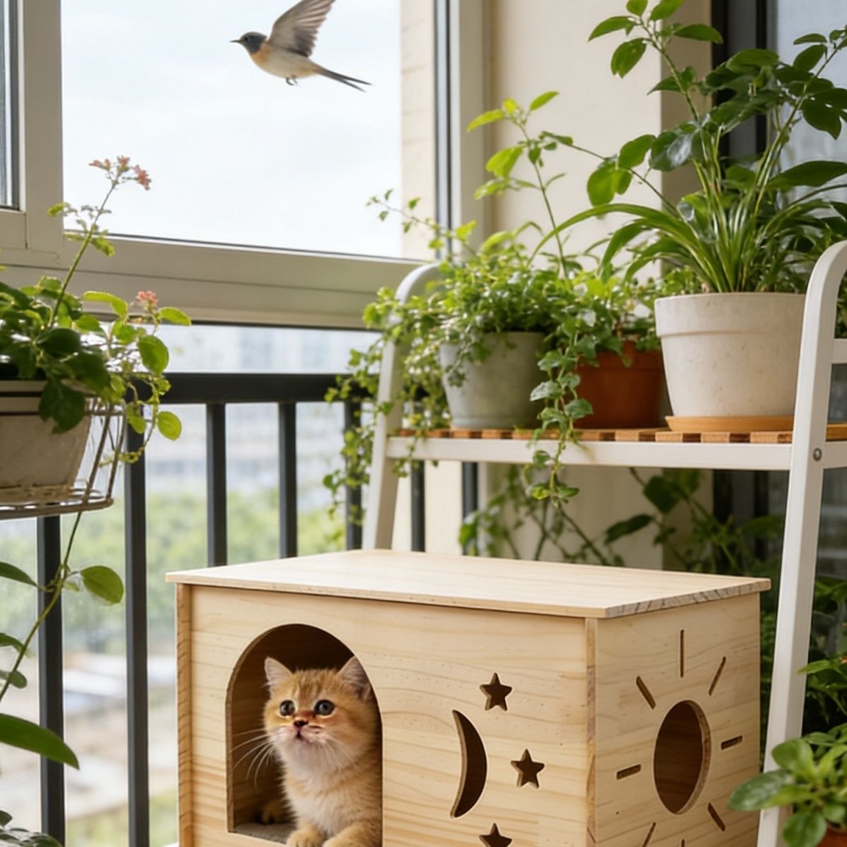 纯实木猫窝,狗环保健康卯