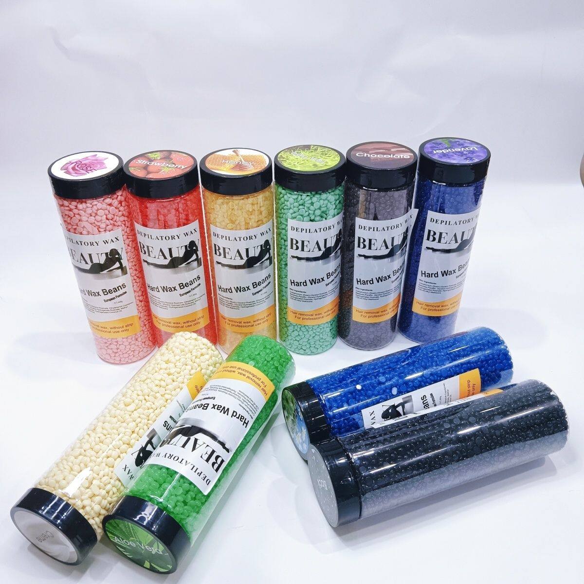 400g瓶装蜜蜡脱毛豆撕拉式