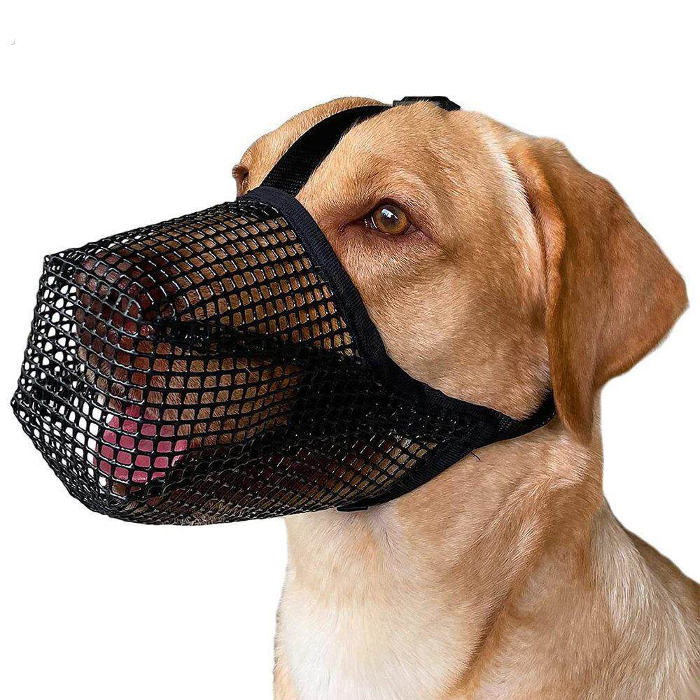 狗狗嘴套防咬叫小狗防乱吃泰迪柯基马犬大小型犬狗用宠物口罩