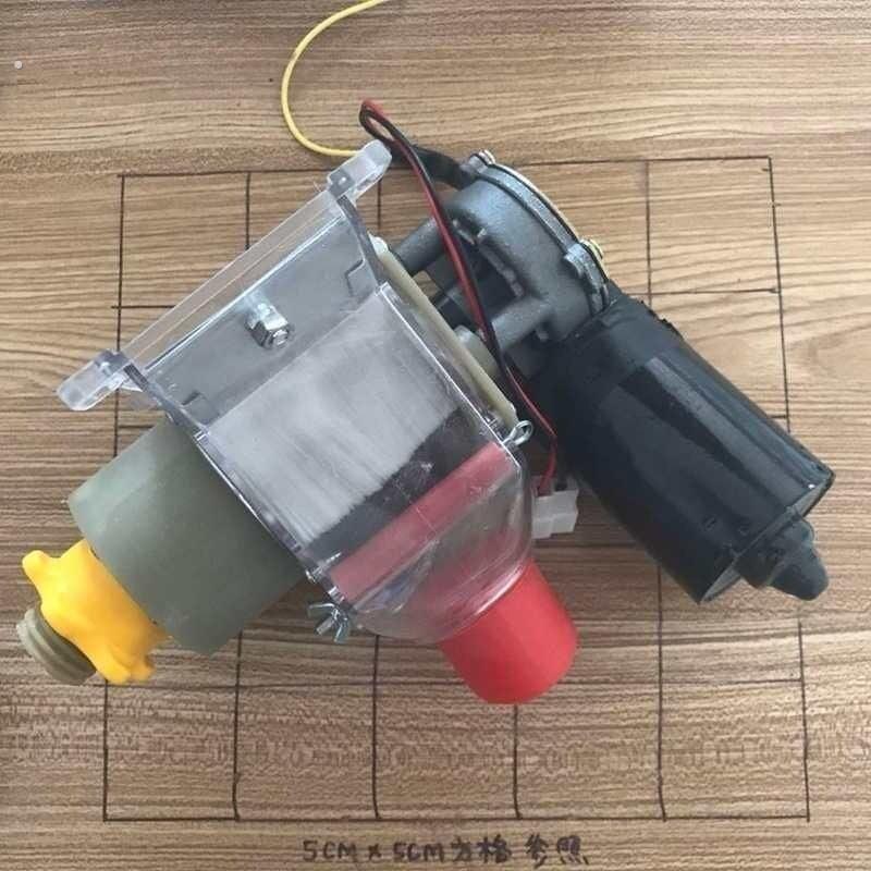 电动肥盒电子施肥器可调马达肥量盒调节旋耕手轮肥施肥