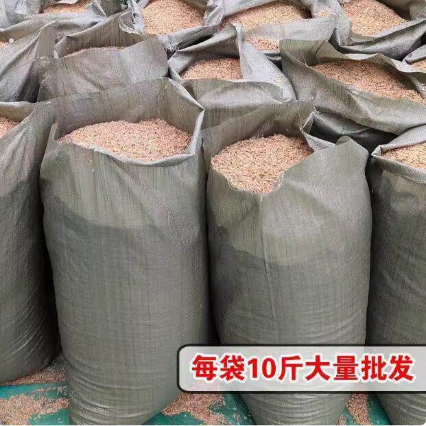 稻壳垫料新鲜谷壳粗糠米糠喂鸡宠物芦丁鸡垫料枕头芯填充酿酒饲料