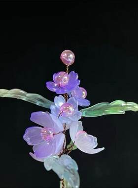 【班班精选】灼之芳华桃之夭夭精致桌摆办公居家摆件材料