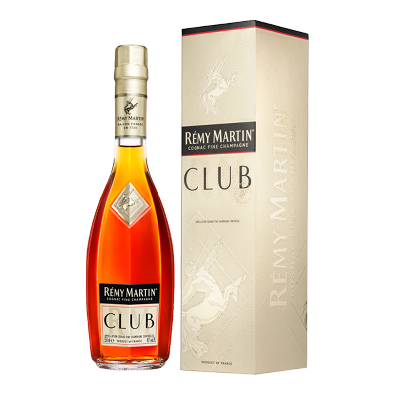 人头马CLUB350ml优质香槟区干邑白兰地 法国原装进口洋酒