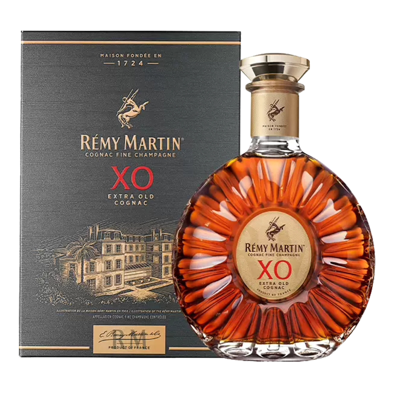 人头马XO700ml 优质香槟区干邑白兰地法国原装进口洋酒