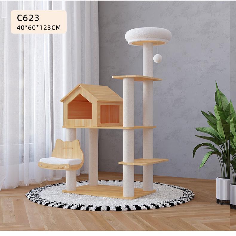 架猫窝一体通天柱家用爬架子大型猫咪用爬架