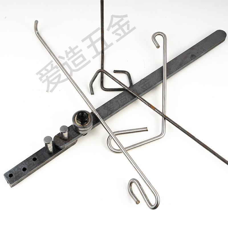 铁丝折弯神器钢筋弯曲机手动钢丝小型手工电线弯钩圆钢折弯机工具