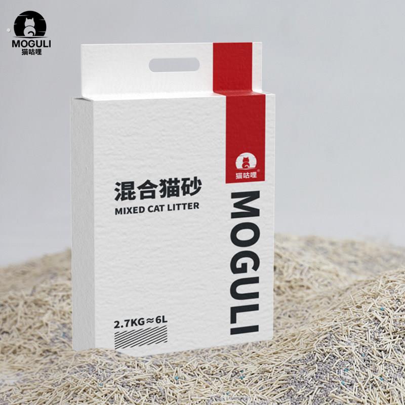猫砂混合型 天然膨润土豆腐砂易结团吸附除臭无尘可冲马桶
