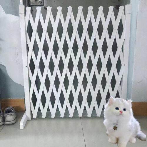 宠物栅栏栅栏隔离门户外室内伸缩隔断拦猫拦狗栅栏挡板隔离网门栏