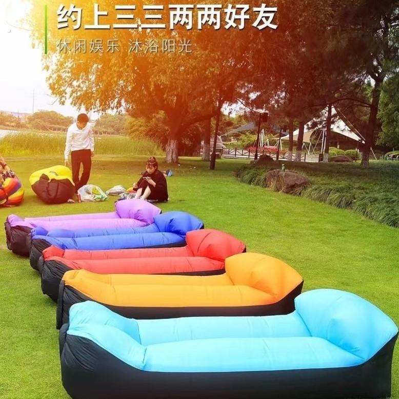 网红便携沙发便携充气椅懒人充气沙发可躺可睡户外露营充气沙发