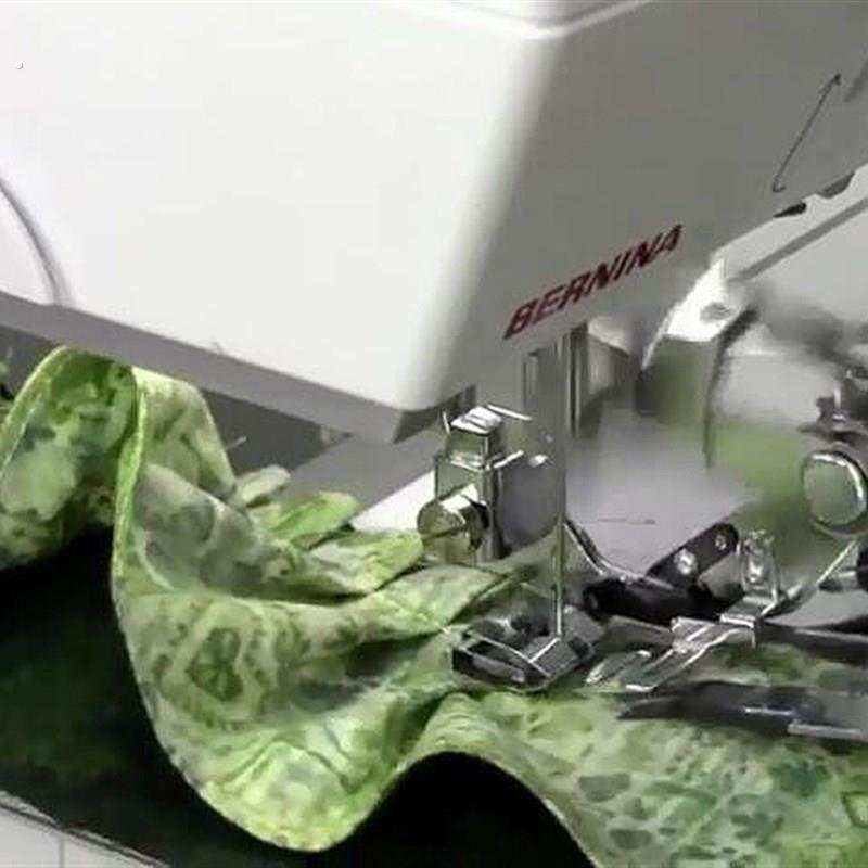 压蝶牌电动家用多功能终纫机厚料缝极打褶蝴脚抽褶子碎褶风琴褶皱