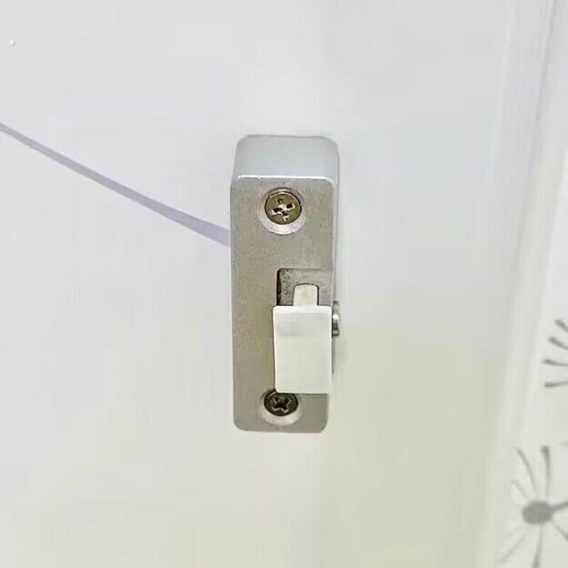 阳台锁舌不锈钢门窗无框平移玻璃门插销窗户锁推拉锁扣配件插销锁