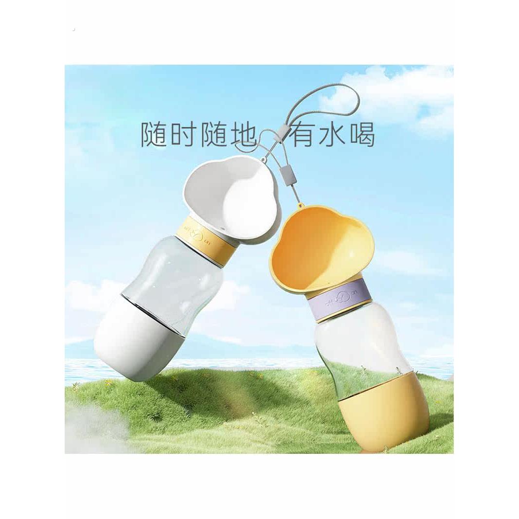 狗狗外出水壶宠物随行水杯便携式喝水器水粮户外喂水泰迪饮水水瓶