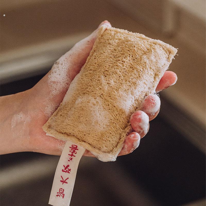 树可丝瓜瓤刷碗布厨房清洁神器刷锅巾天然丝瓜络抹布百洁布洗碗布