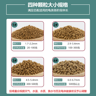 海豚龟粮40斤石金钱专用通用型龟饲料半水龟大包装乌龟种龟幼龟粮