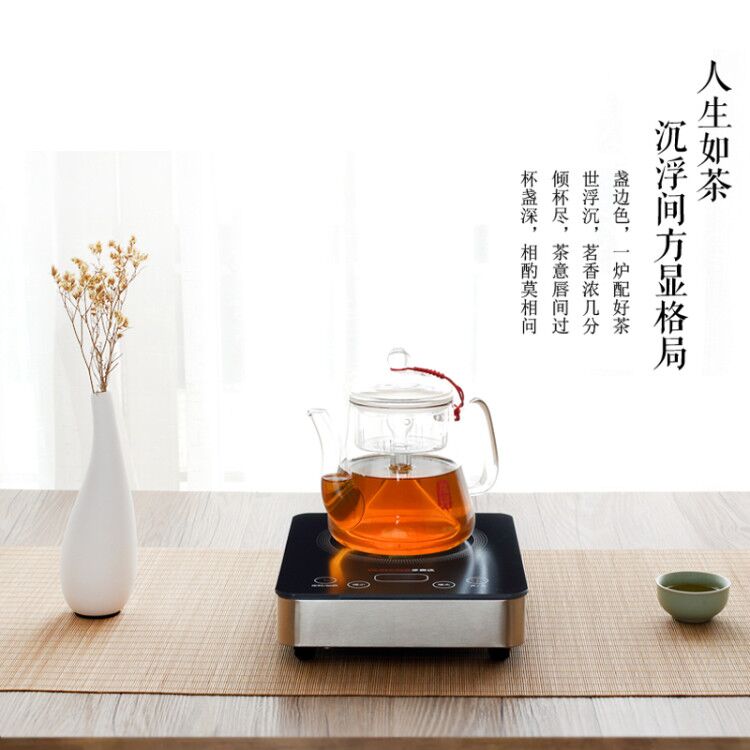 电陶炉煮茶器迷你小型电磁炉家用智能煮茶泡茶炉小火锅炉不挑锅壶