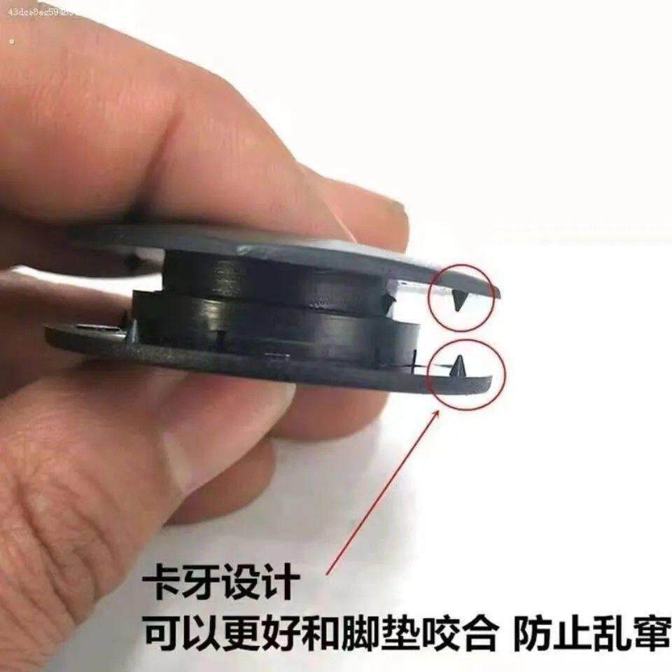 脚垫汽车车垫通用型滑动塑料扣子地毯圆形按扣丝圈纽扣卡扣汽车垫