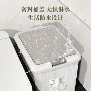 2026新款垃圾桶家用厨房卫生间厕所客厅卧室带盖商用脚踏式纸篓子