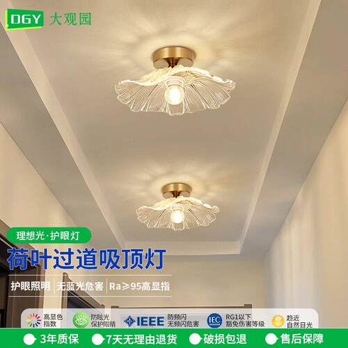 大观园过道走廊灯现代简约创意玄关入户灯阳台灯走廊灯走道灯