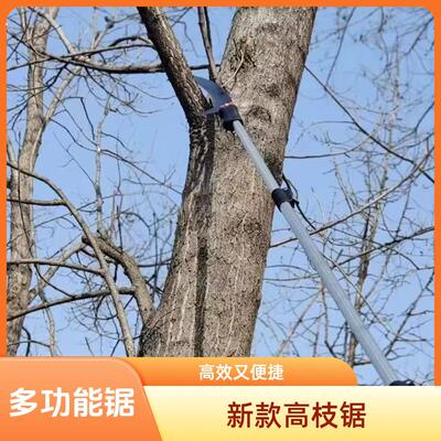 【2025新款高枝锯】多功能高枝双勾锯伸缩杆园林果树锯加长杆高空