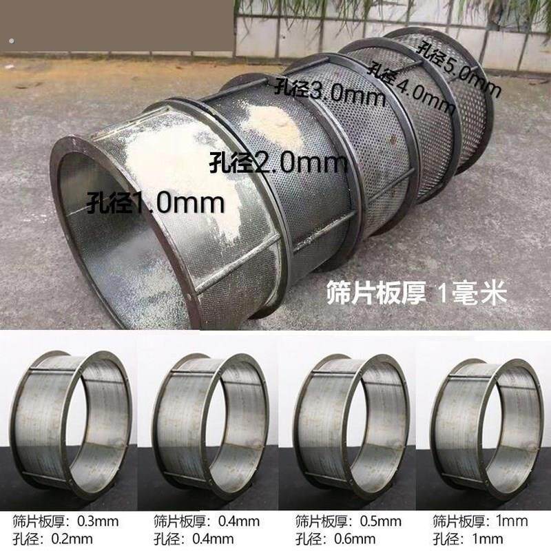家用小型加厚玉米粉碎机筛网罗圈 锣底 冲孔网筛子篦子罗配件