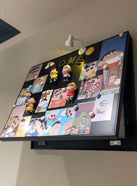 玄关电表箱装饰画磁吸黑板画2025新款遮丑神器创意配电箱餐厅电闸