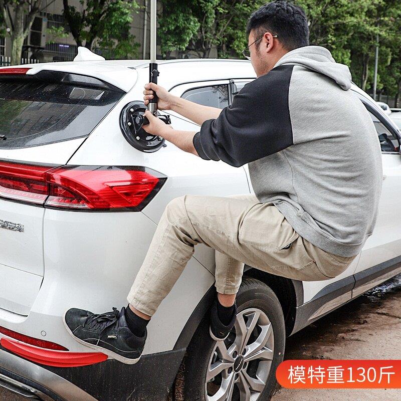 越野车露营车外置吸盘式棋杆 汽车通用国庆节车载小红旗吸盘式旗