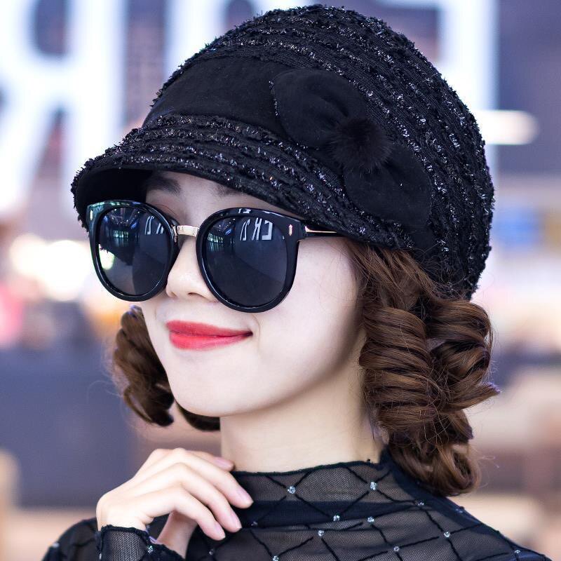 带头发秋冬网红假发中老年帽子假发一体女短卷发假发逼真自然帽子