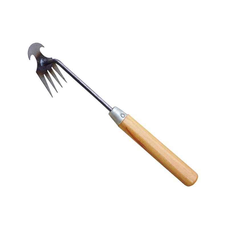 拔草器除草神不弯腰不锈钢挖野菜锄头连根多功能缝隙钩器专用工具