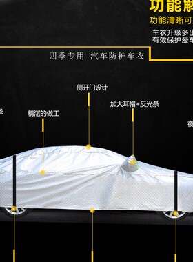 2023款东风风神AX7车衣车罩专用防晒防雨22款风神ax7加厚车套通用