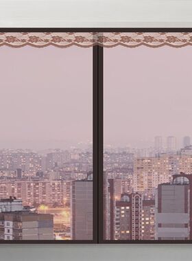 防蚊子纱窗网家用自粘窗纱魔术贴磁性窗帘自装可拆免打孔纱门门帘