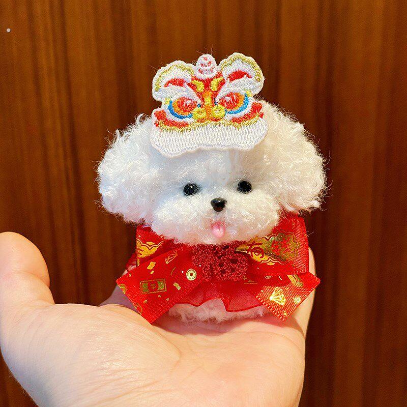 【跨年手工礼物】扭扭棒元旦新年猫咪狗狗玩偶春节氛围感装饰摆件