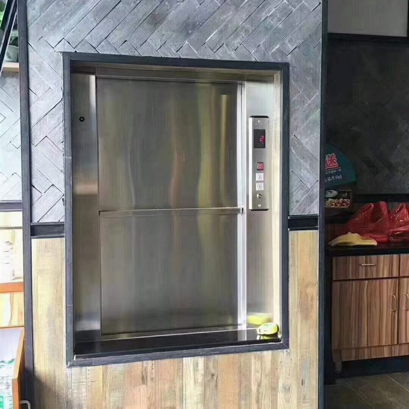 货梯升降平台单双导轨升降机家用小型提升机酒店饭店厨房传菜电梯