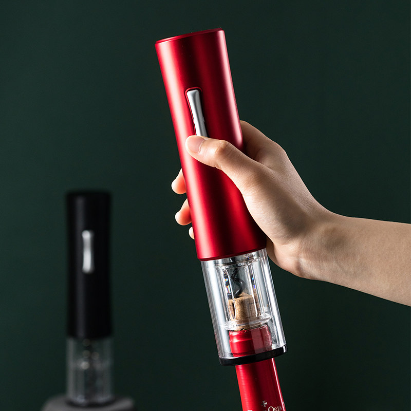 红酒葡萄酒开瓶器香槟家用电动创意起子取酒神器无痕全自动启瓶器