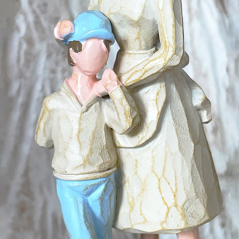 妈妈儿子旋转音乐盒复古八音盒创意有意义的母亲节礼物送妈妈生日