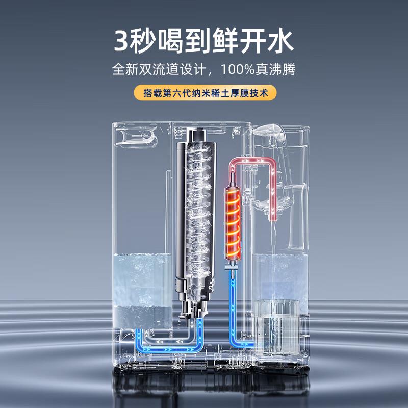 宜米ip300台式净饮水机即热式ro反渗透滤芯净水器家用一体式小型