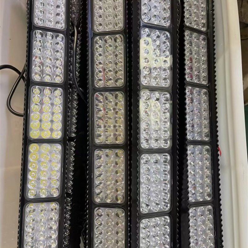 汽车led长条射灯货车12-48V超亮拖拉机收割机照明大灯越野车顶灯
