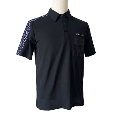 新款领克工作服4s店夏季黑色短袖T恤POLO衫销售顾问前台营销工装