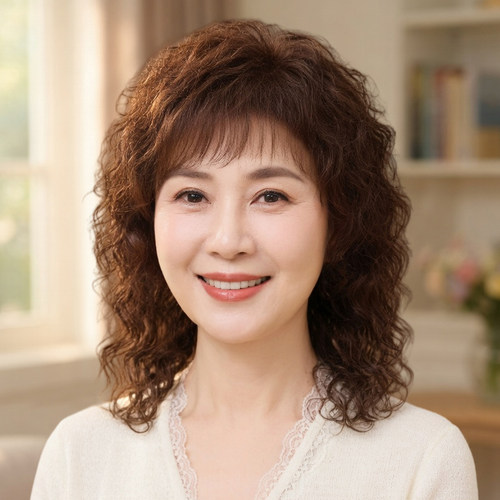 芙发真人发丝时尚羊毛卷全头套