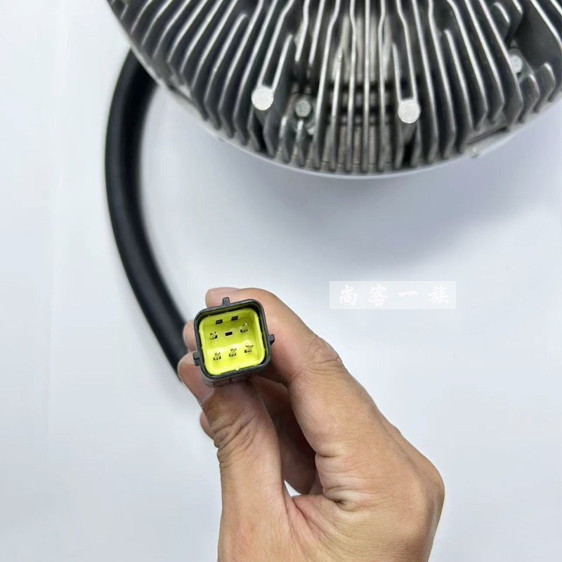 适用解放J6P电控风扇离合器总成 J6电子风扇藕合器91R原厂配件