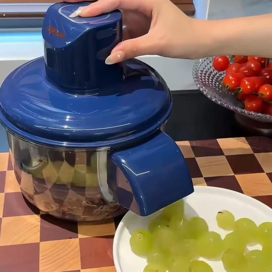 电动剥蒜器家用葡萄剥皮机果蔬去皮器半自动去皮机压蒜器厨房好物