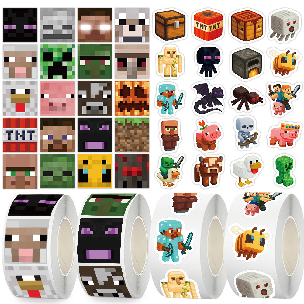 minecraft我的世界像素风贴纸