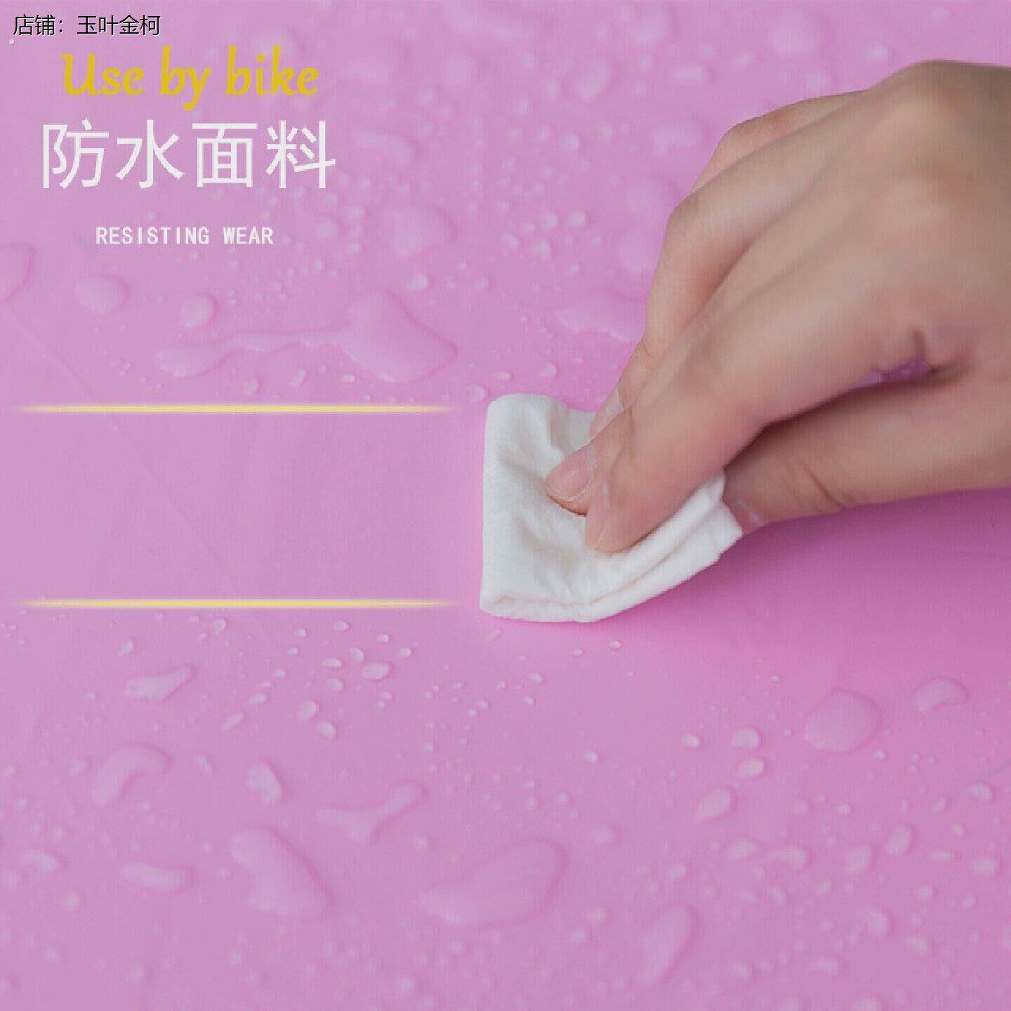 新型电动车用雨衣防晒防雨罩一体带小孩穿脱方便防暴雨款亲子款加